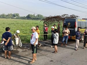 Geger Pria Tewas di Pinggir Jalan Porong Sidoarjo, Korban Pembunuhan?