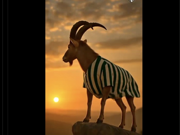 Meme Antony Goat bermunculan lagi usai aksinya bikin gol ke gawang Lyon untuk membantu Sporting Lisbon menang 2-0 di Liga Europa.