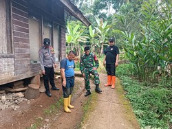 Dibayangi Ancaman Pergerakan Tanah, 60 KK di KBB Ngungsi