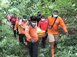 Hilang dari Rumah, Lansia Tewas di Dasar Jurang Tukad Petanu Gianyar