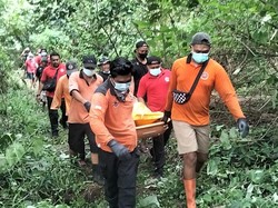 Hilang dari Rumah, Lansia Tewas di Dasar Jurang Tukad Petanu Gianyar