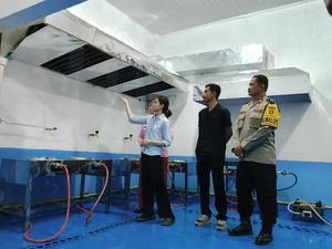 Dapur SPPG Bhayangkara 1 Polres Lahat Sudah Beroperasi