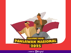 50 Twibbon Hari Pahlawan Menarik dan Kekinian!