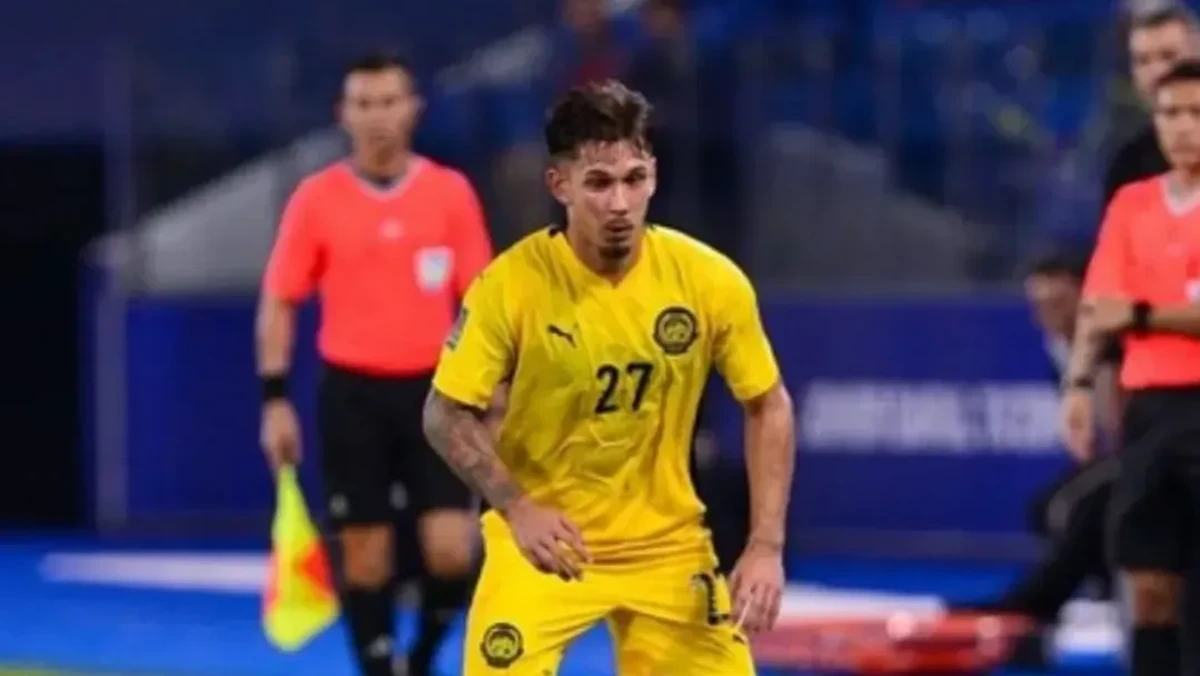 Gabriel Palermo semasa membela Timnas Malaysia. (Foto: Dok. Instagram/@unionistasCF)