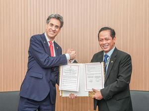 RI-Inggris Teken MoU Pengembangan Mitigasi dan Adaptasi Perubahan Iklim