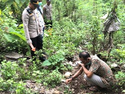 Kerangka Manusia Utuh Ditemukan Warga di Hutan Sawoo Ponorogo
