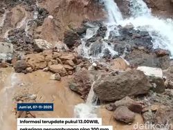 2 Pipa PDAM Putus Tergerus Longsor di Tasikmalaya