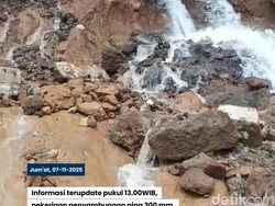 2 Pipa PDAM Putus Tergerus Longsor di Tasikmalaya