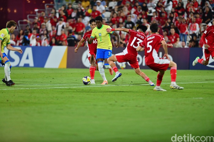 Timnas Indonesia U-17 vs Brasil