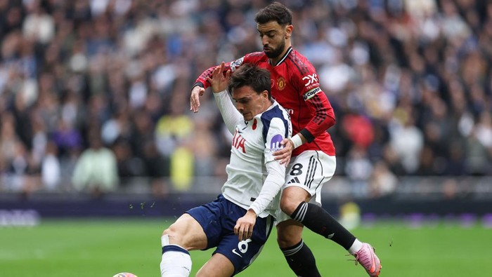 Hasil Tottenham Vs MU: Dua Gol di Injury Time, Tuntas 2-2