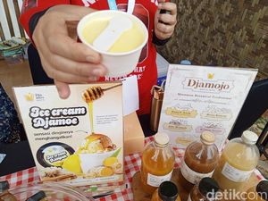 Es Krim Jamu, Sajian Sehat yang Mejeng di West Java Festival 2025