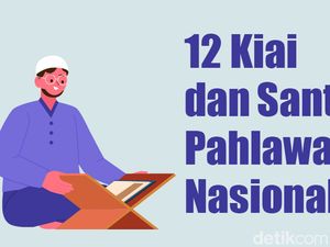 12 Kiai dan Santri Pahlawan Nasional
