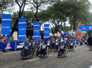 Bayrun for Charity 2025 Jadi Event Lari Ramah Anak dan Disabilitas