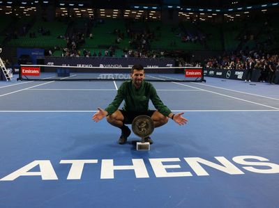 Djokovic Tundukkan Musetti, Sabet Gelar ke-101 Usai Duel Panjang di Athena