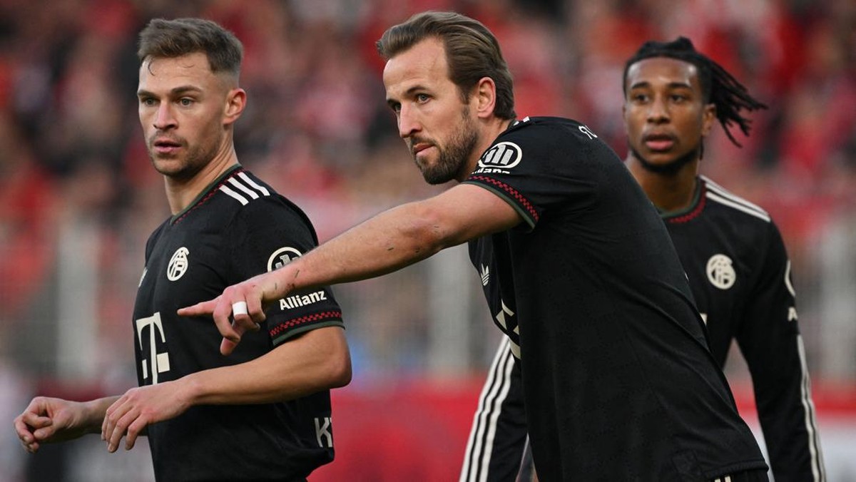 Harry Kane tak mempermasalahkan rentetan kemenangan beruntun Bayern Munich terhenti usai imbang 2-2 lawan Union Berlin (Foto: REUTERS/Annegret Hilse)