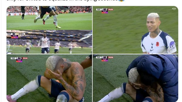 MU Imbang Dramatis Lawan Spurs, Richarlison Jadi Lelucon