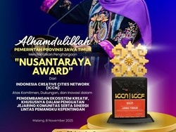 Pemprov Jatim Raih Penghargaan Nusantaraya Award di ICCF 2025