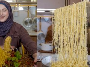 Wow! Donat Raksasa hingga Mie Terbang Jadi Project Megalodon Tasyi Athasyia