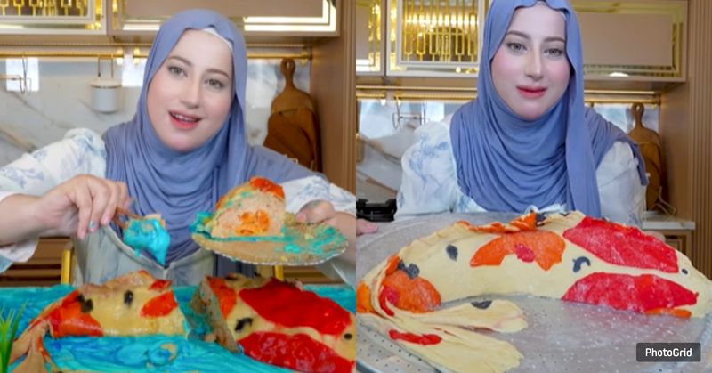 Wow! Donat Raksasa hingga Mie Terbang Jadi Project Megalodon Tasyi Athasyia