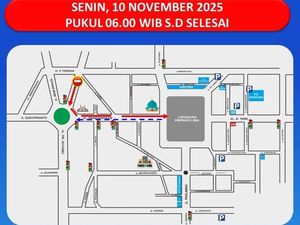 Kirab Merah Putih di Semarang Besok, Lalin Jalan Pemuda Ditutup Jam 06.00
