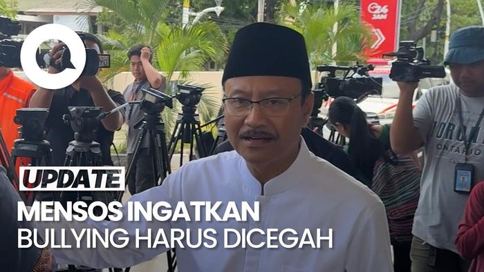 Video: Mensos soal Terduga Pelaku Ledakan di SMAN 72 Diduga Korban Bullying