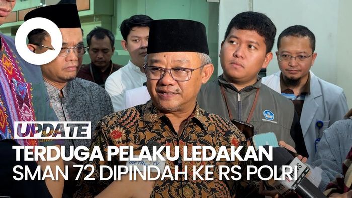 Video Mendikdasmen Jenguk Korban Ledakan SMAN 72: Semuanya Sudah Membaik