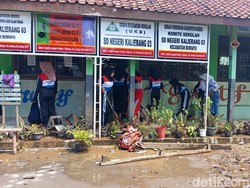 4 SD Diliburkan Sementara Terdampak Banjir Bandang di Brebes