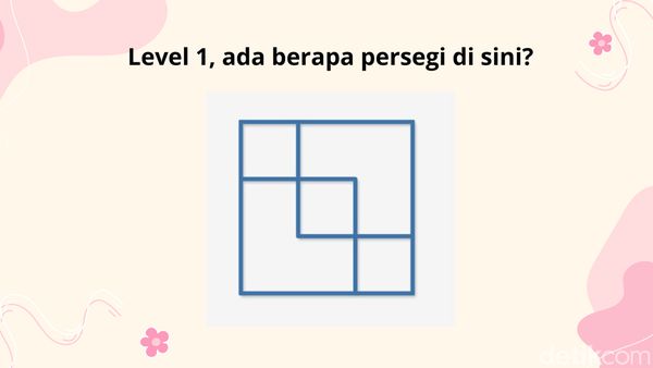 Punya Mata Setajam Elang Wajib Coba! Bisa Tebak Berapa Banyak Bangun Ruang di Sini?