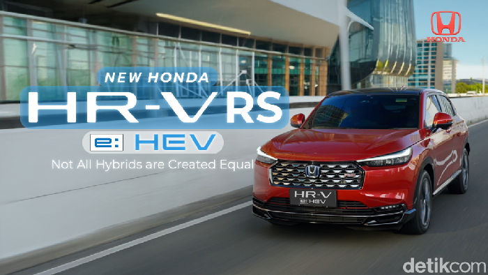 Teknologi Hybrid, Rasa Tetap Honda. Ini dia New Honda HR-V RS e:HEV
