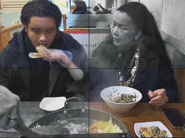 Penampilan Terkini Jennifer Ipel dan Ajun Perwira Oplas di Korea Selatan