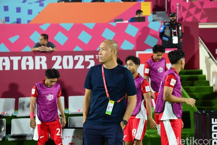 Nova Arianto, pelatih Timnas Indonesia U-17 di Piala Dunia U-17 2025.
