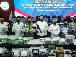 4 Fakta BNN Bekuk Seribuan Orang Terkait Narkoba dalam Hitungan Hari