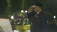 Prabowo Pimpin Upacara Ziarah dan Renungan Hari Pahlawan di TMP Kalibata