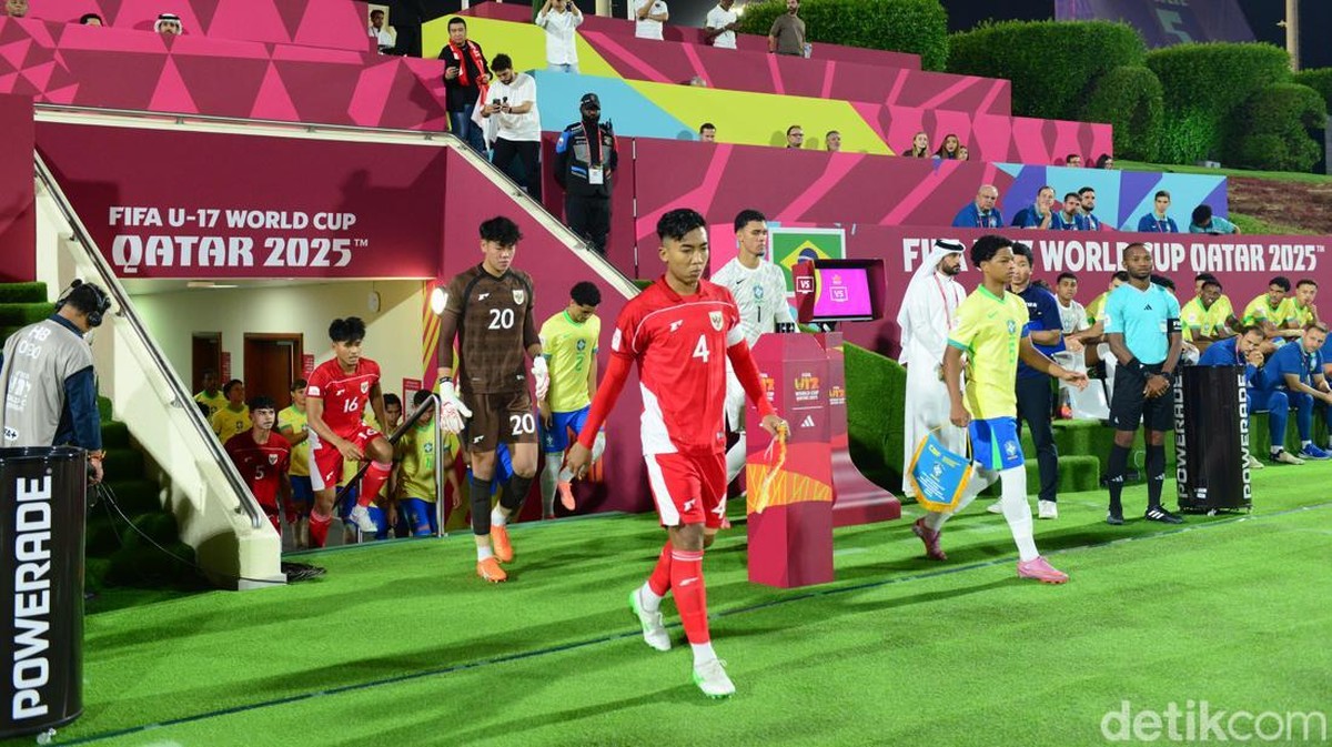 Kapten Timnas Indonesia U-17 Putu Panji sudah mencetak satu gol bunuh diri di Piala Dunia U-17 2025. (Foto: detikcom/Jalu Pamuncar)