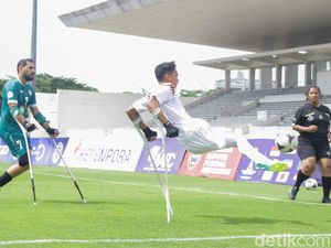 Timnas Sepak Bola Amputasi Indonesia Takluk 0-1 dari Irak di Kualifikasi Piala Dunia 2026