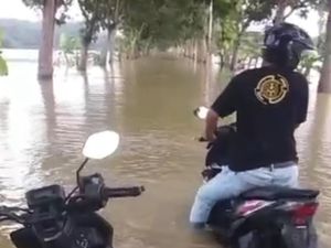 Banjir Rendam 226 Rumah Warga Pangandaran di Dua Kecamatan