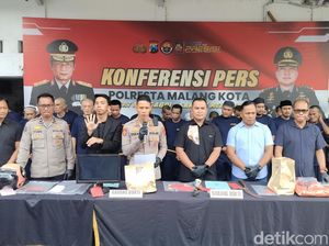 Polresta Malang Kota Amankan 51 Tersangka dalam Operasi Sikat Semeru