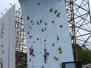 Brimob Gelar Lomba Panjat Tebing HUT Ke-80 di Bogor, Diikuti 279 Peserta