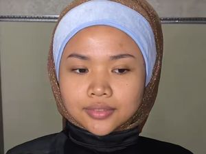 Viral Transformasi Makeup Anak Kiai Saat Menikah, Cantiknya Bikin Pangling!