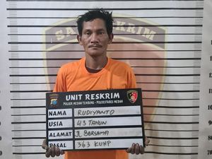 Curi Besi Drainase Siang Bolong, Pria di Deli Serdang Ditangkap