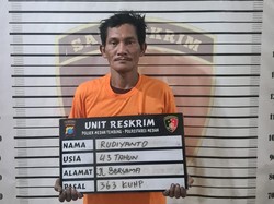 Curi Besi Drainase Siang Bolong, Pria di Deli Serdang Ditangkap