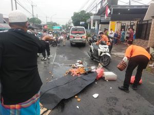 Pemotor Lamongan Tewas Terlindas Truk di Surabaya, Sopir Sempat Kabur