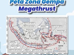 Peta Zona Gempa Megathrust Indonesia, Pahami Kesiapsiagaannya!