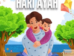 15 Kartu Ucapan Hari Ayah 2025 yang Keren Lengkap dengan Pesan Menyentuh