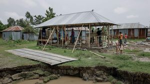 Potret Warga Pulau Bangladesh Bertahan di Tengah Erosi dan Penggusuran