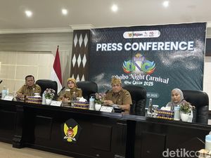 Dhoho Night Carnival 2025 Bertema Glow Green, Pesta Cahaya dari Daur Ulang