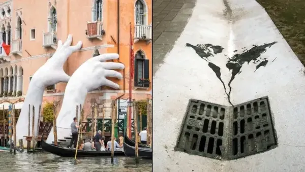 Deretan Karya Seni Jalanan dengan Pesan Menohok tentang Lingkungan