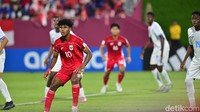 Fadly Alberto Hengga menjadi penentu kemenangan Indonesia atas Honduras 2-1 di Piala Dunia U-17 2025. (Foto: detikcom/Jalu Pamuncar)