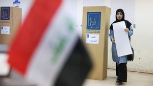 Warga Irak Berbondong-bondong ke TPS dalam Pemilu Parlemen 2025