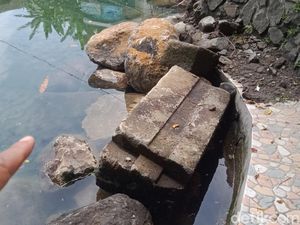 Bebatuan Kuno Ditemukan di Dasar Umbul Gedaren Klaten, Diduga Situs Candi